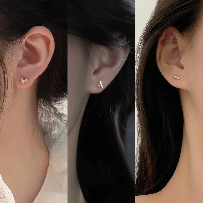Flower Small Stud Earrings