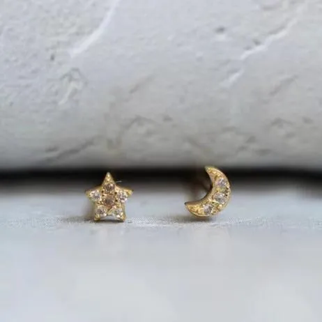 Flower Small Stud Earrings