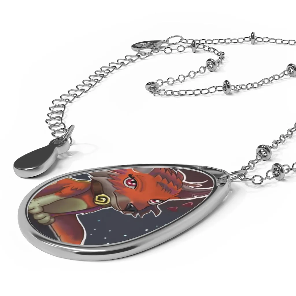Foxxy Oval Necklace