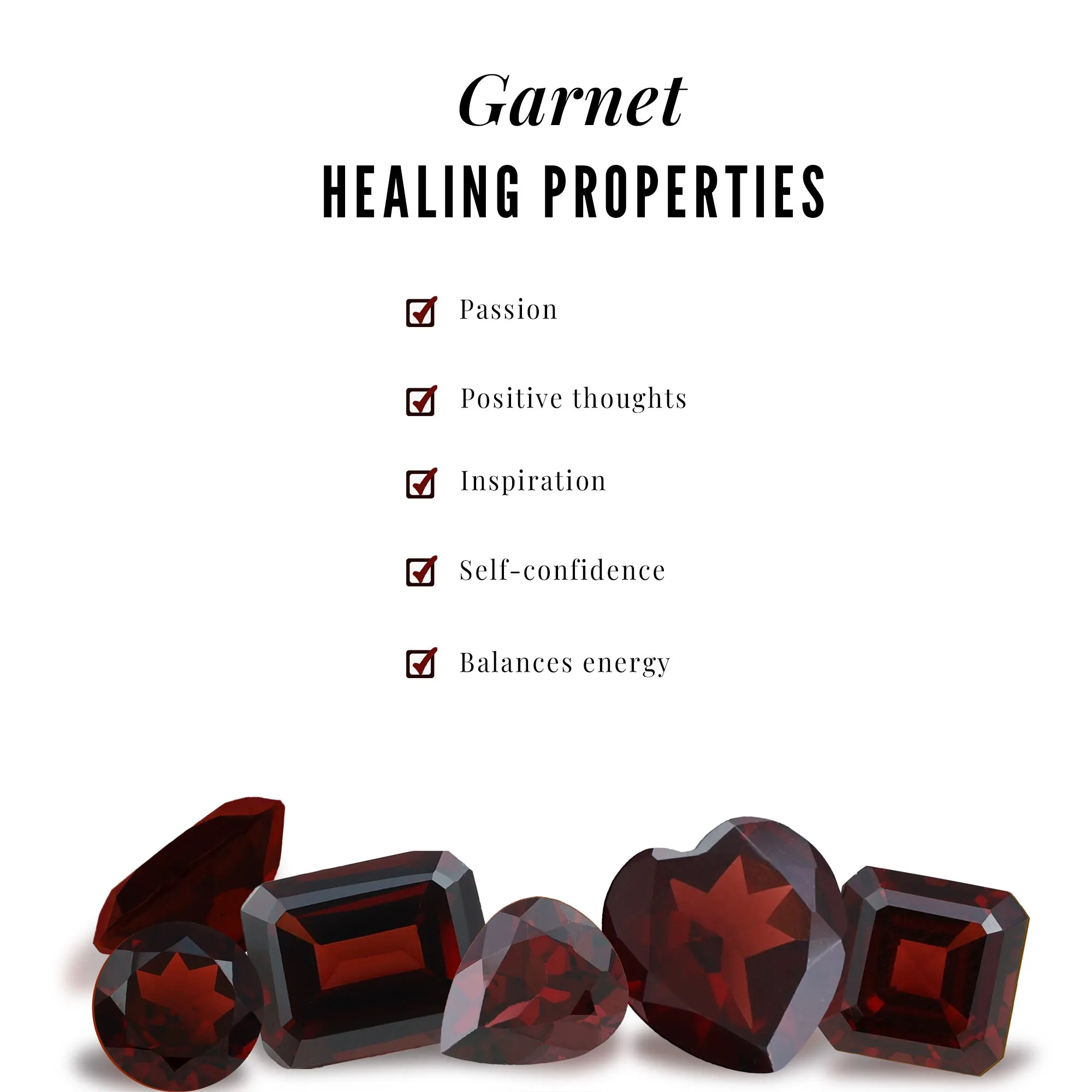 Garnet Heart Drop Earrings with Diamond Accent