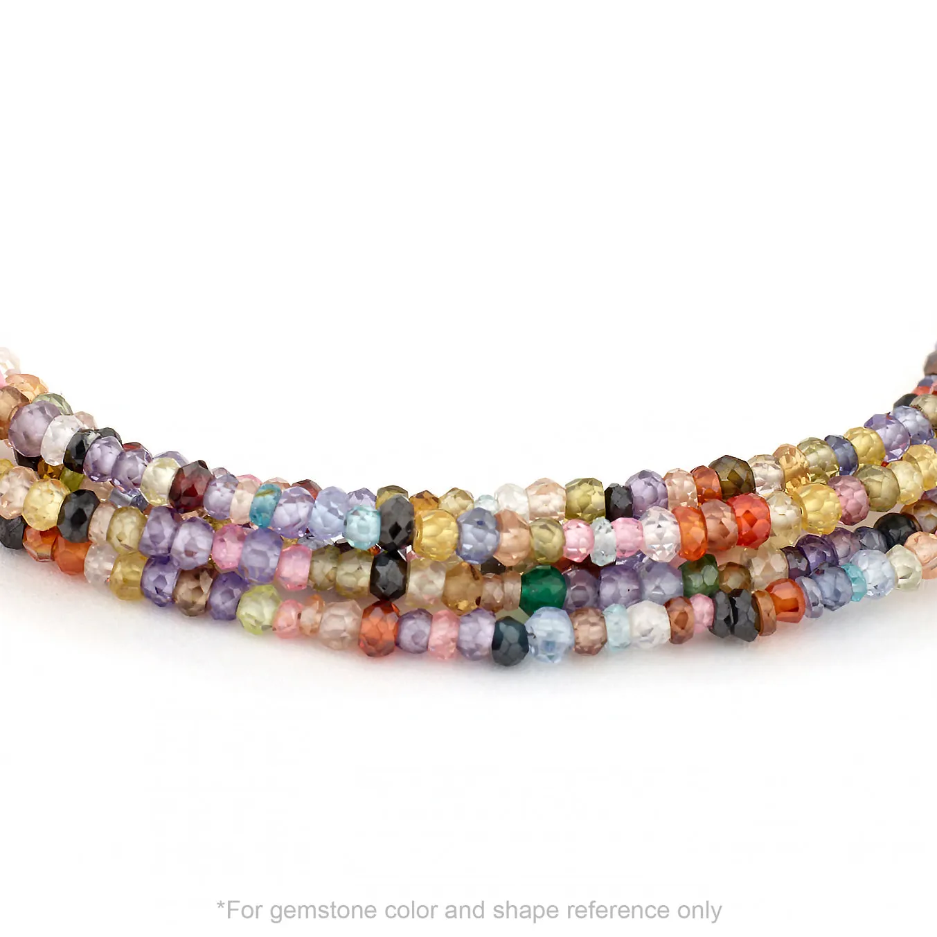 Gemstone Charm Clasp Necklace