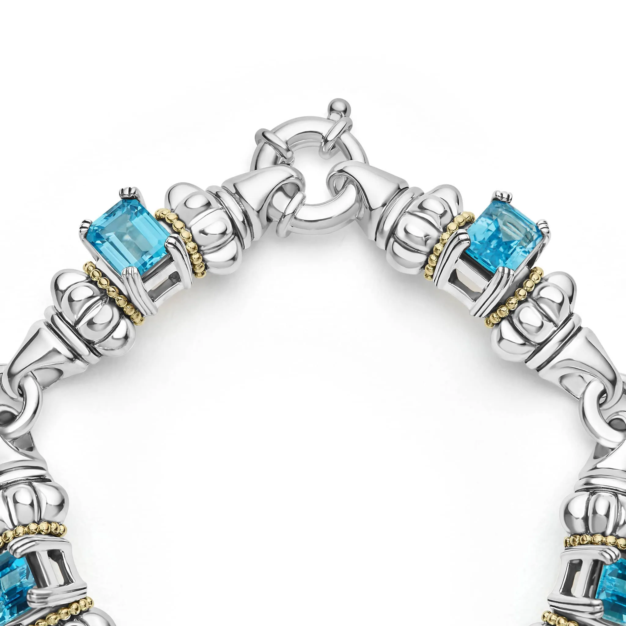 Glacier Classic Swiss Blue Topaz Bracelet