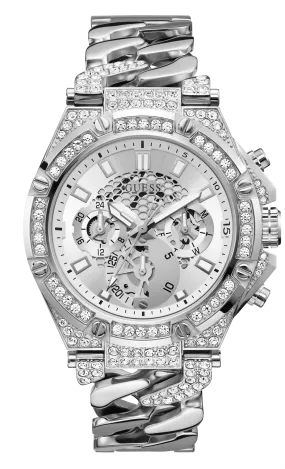 Guess Baron Silver Men's Watch GW0517G1