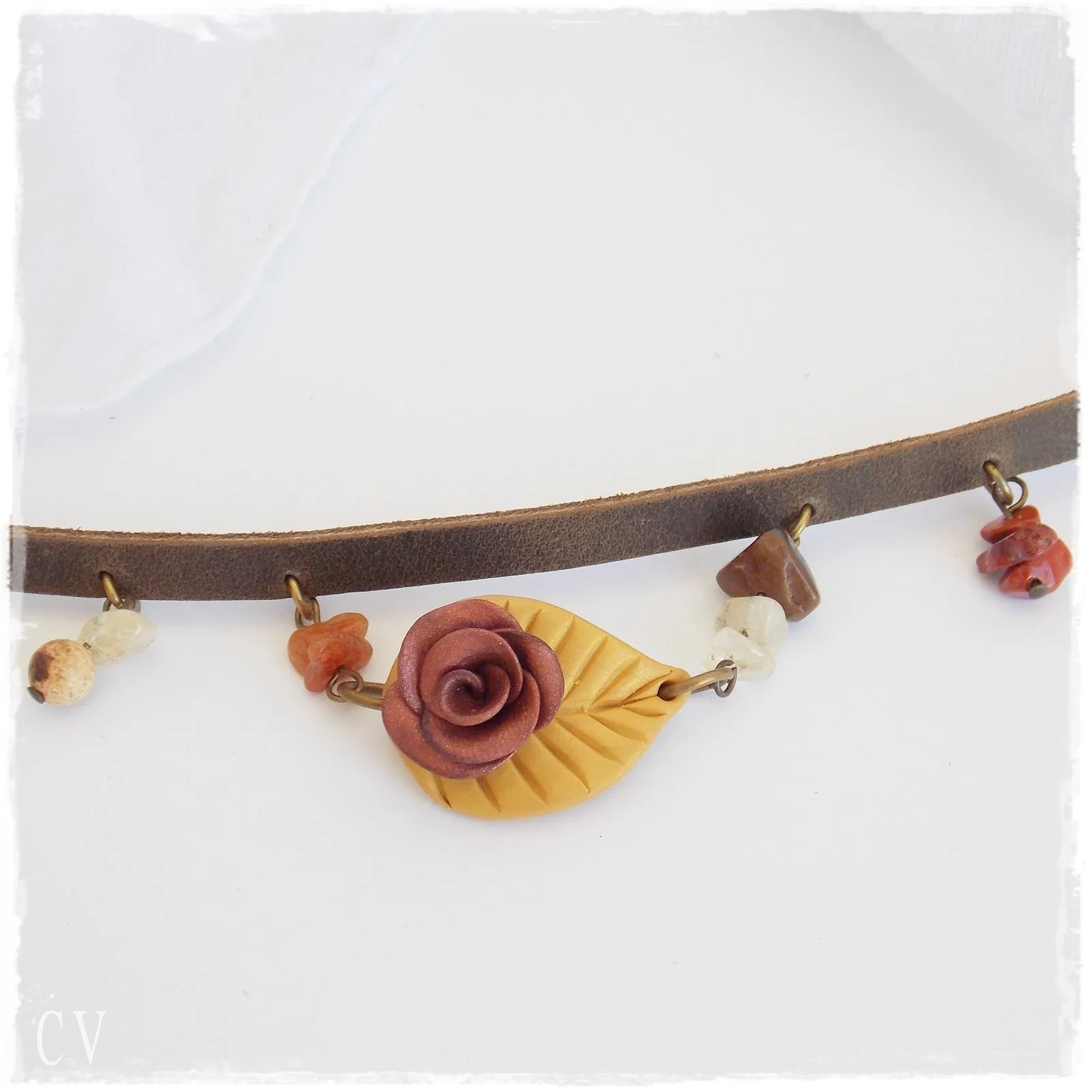 Gypsy Leather Choker