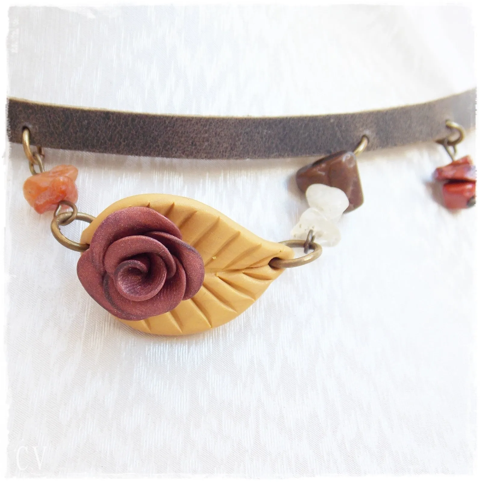 Gypsy Leather Choker