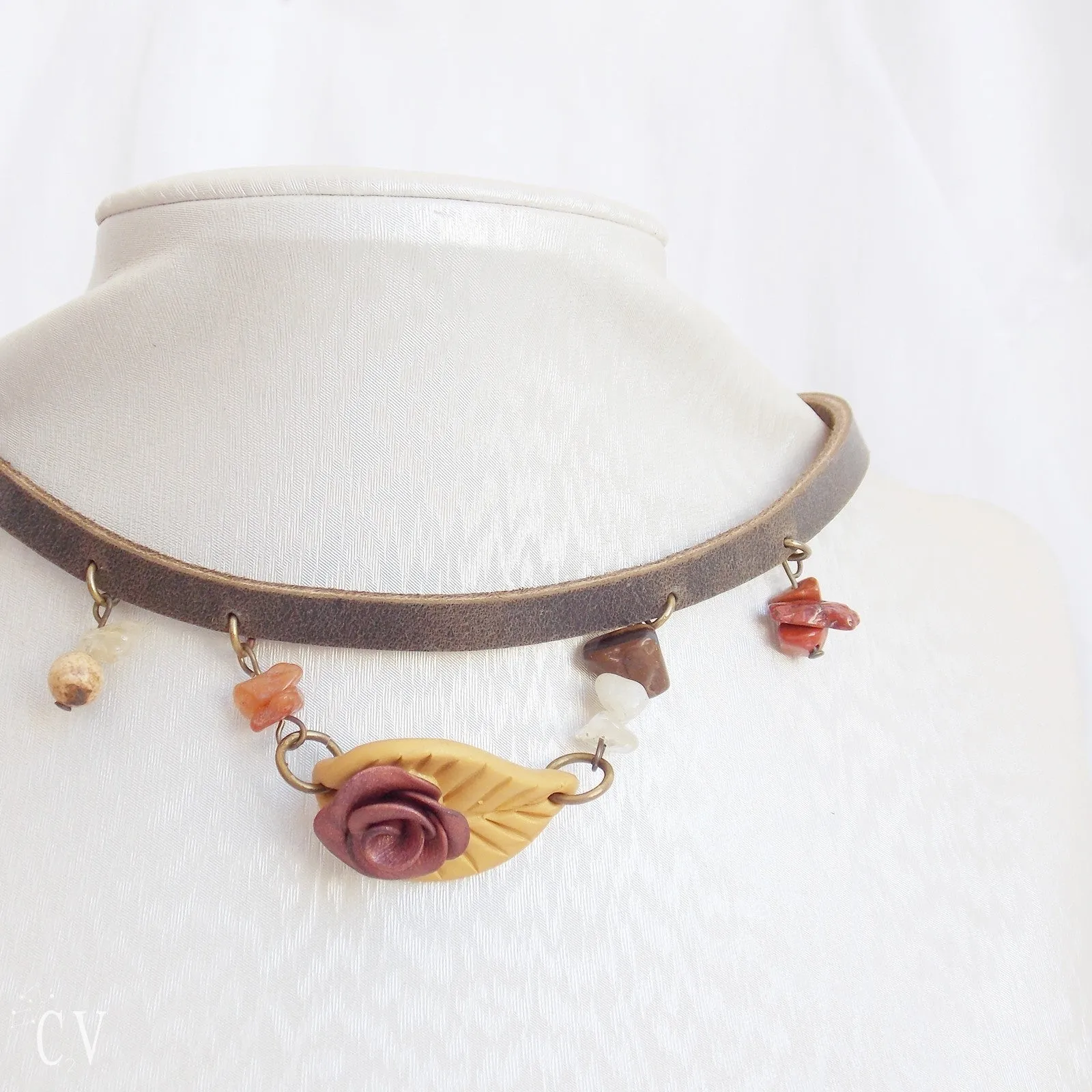 Gypsy Leather Choker