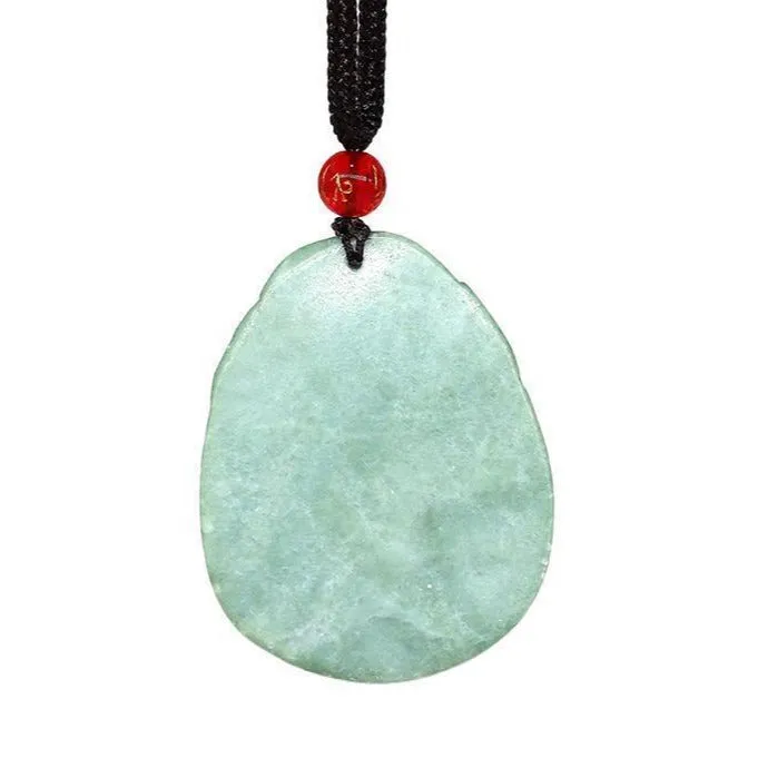 Jade Kwan Yin Pendant Necklace
