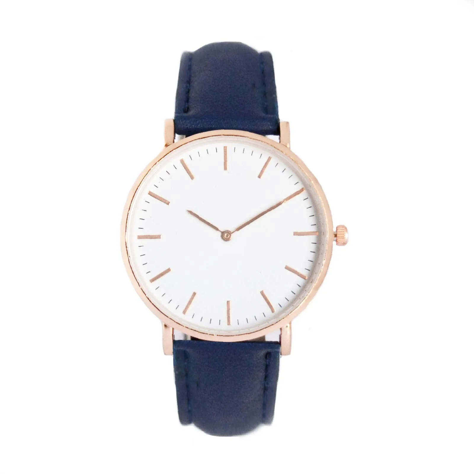 Joker & Witch Stainless Steel Olly & Maddy Couple Analogue Watches, White Dial, Black Band