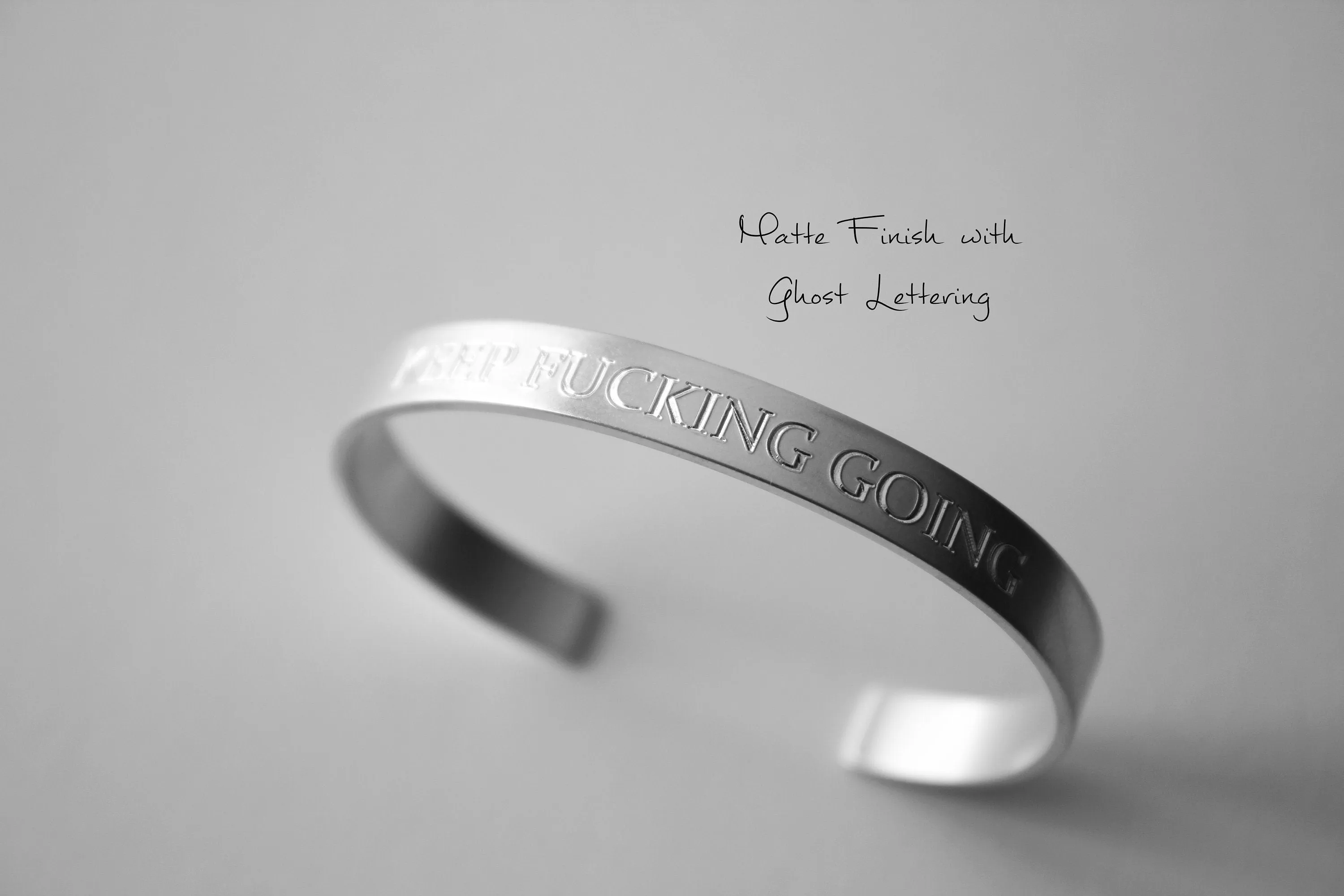 Keep Fucking Going, Keep Fucking Going Cuff, Inspirational Bracelet Cuff, Motivational Jewelry, Personalized Cuff Bracelet, Friend Bracelet