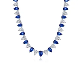 Lafonn Kaleidoscope Sapphire Necklace SYN029SP16