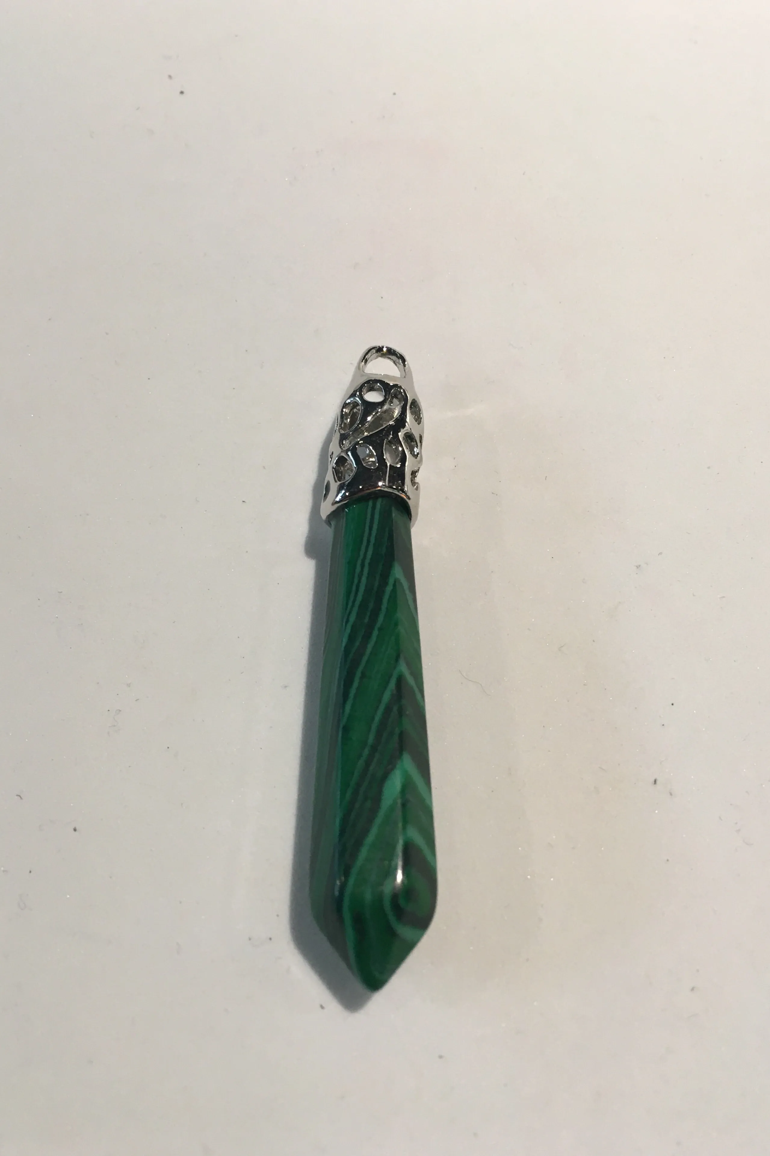 Large Crystal Point Necklace