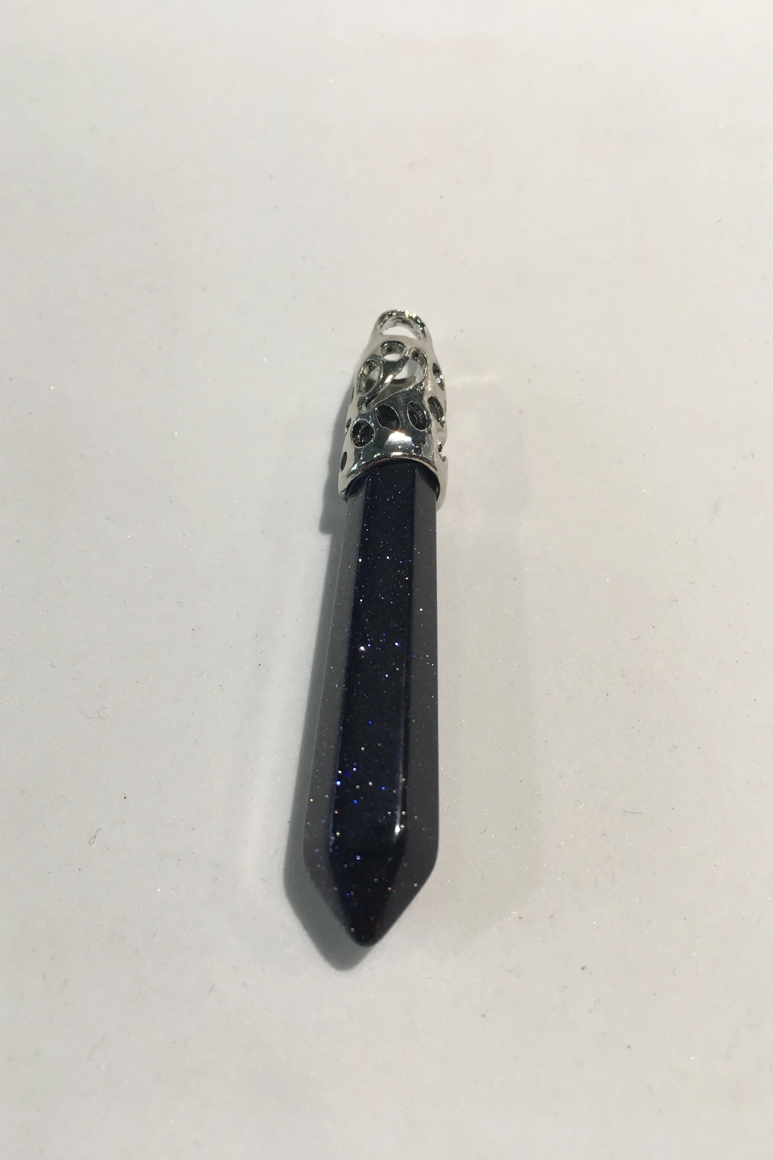 Large Crystal Point Necklace