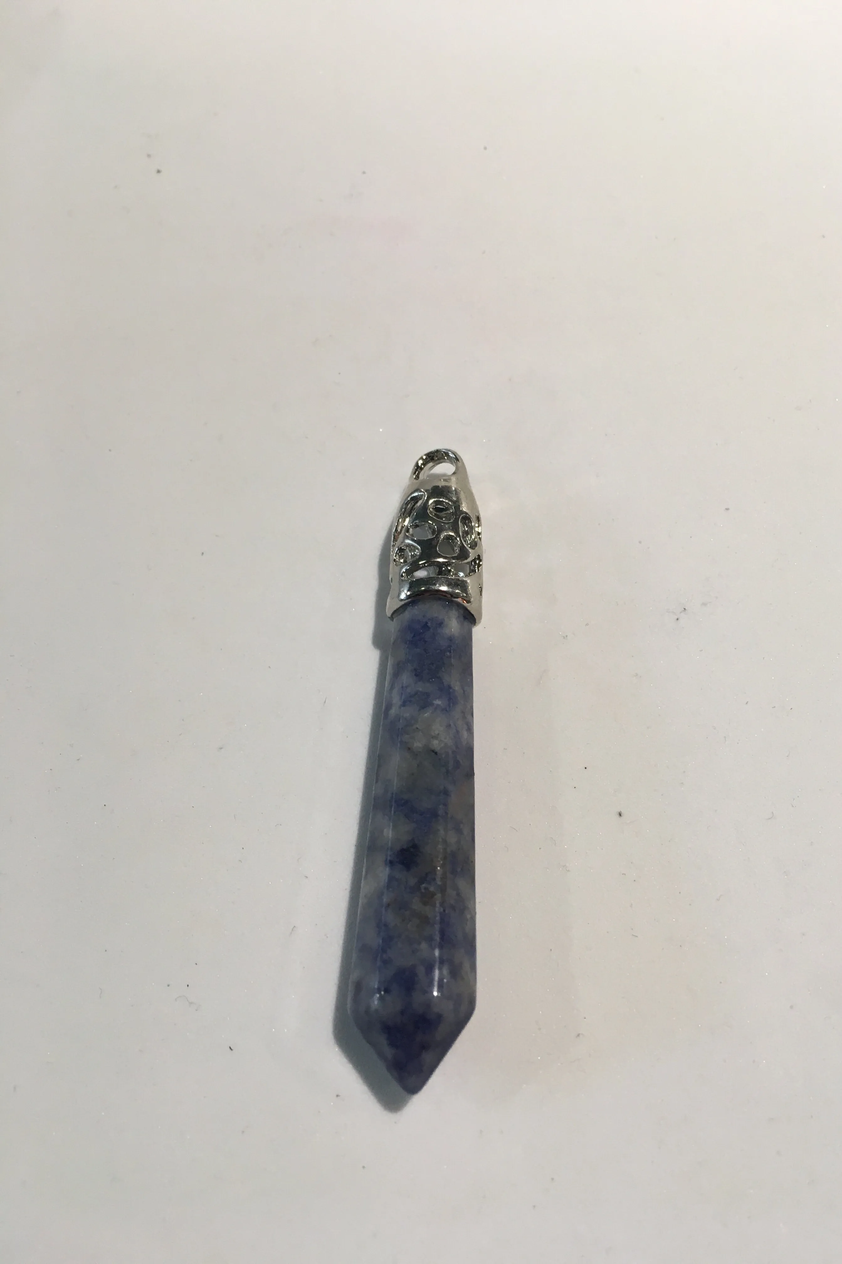 Large Crystal Point Necklace