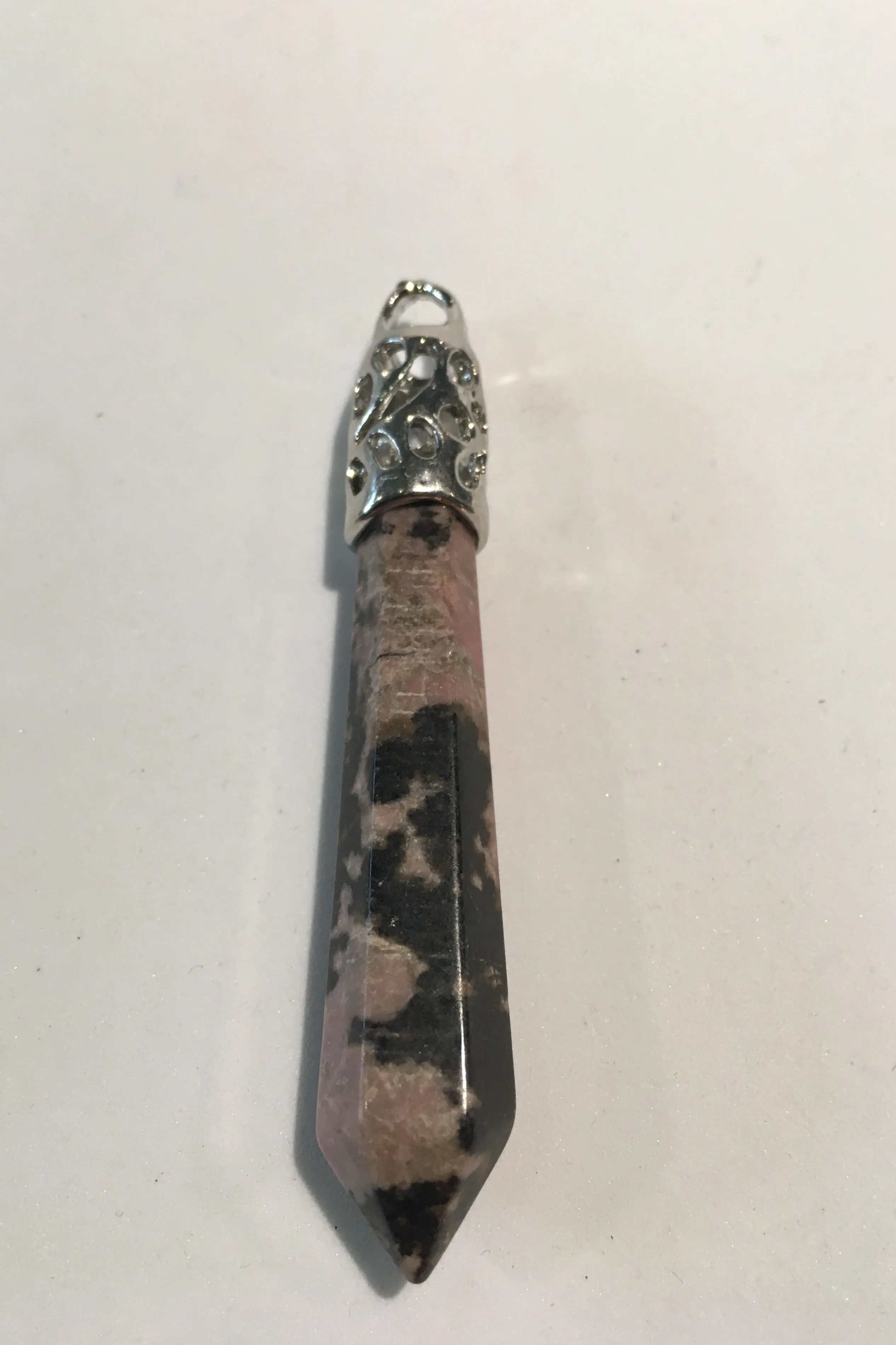 Large Crystal Point Necklace