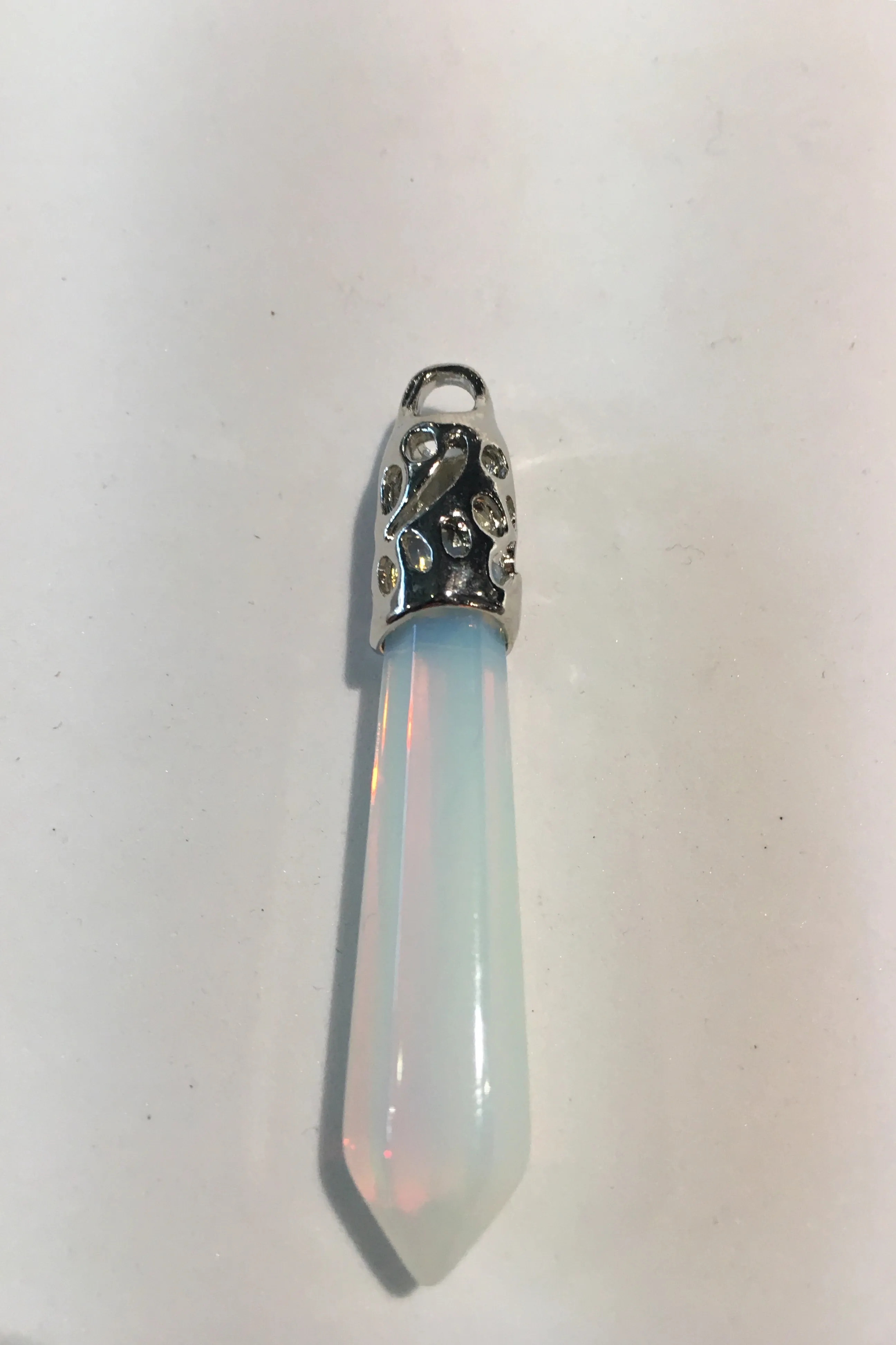 Large Crystal Point Necklace