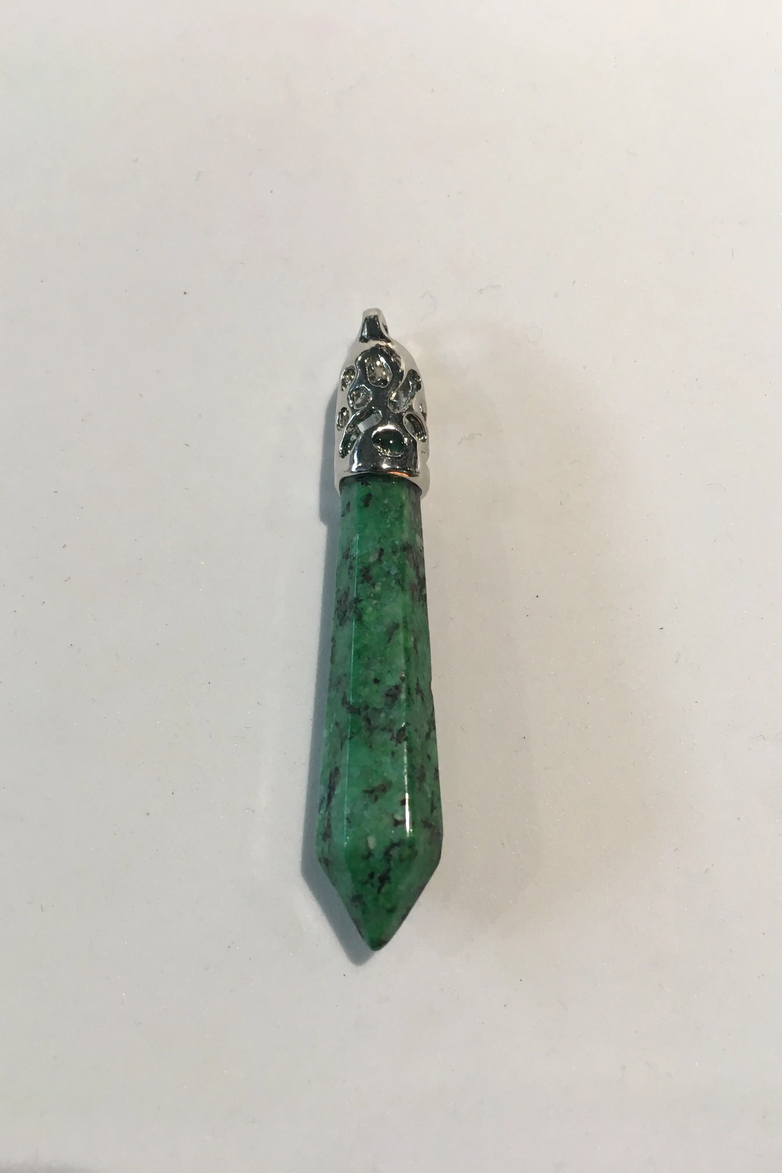 Large Crystal Point Necklace