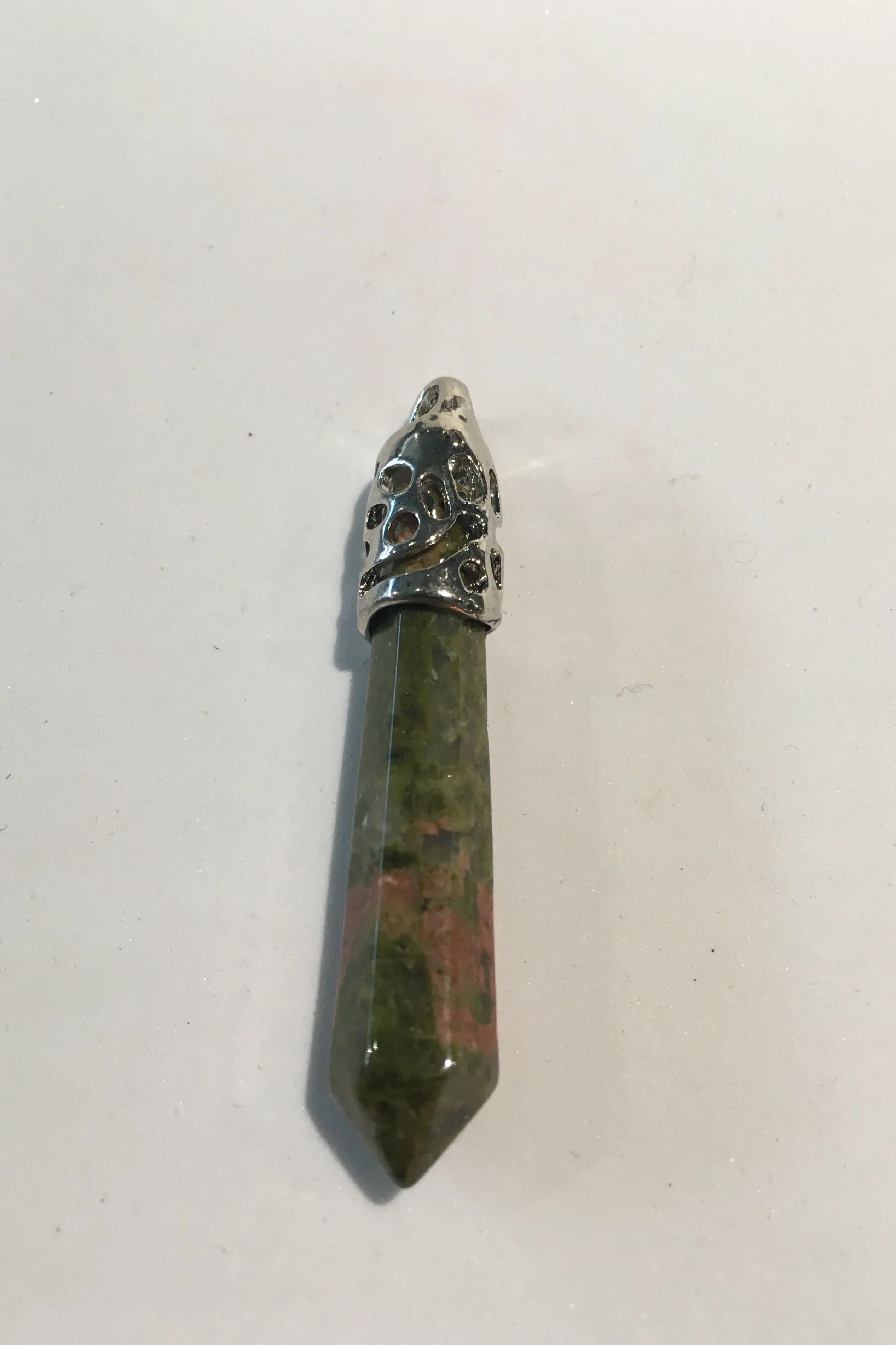 Large Crystal Point Necklace