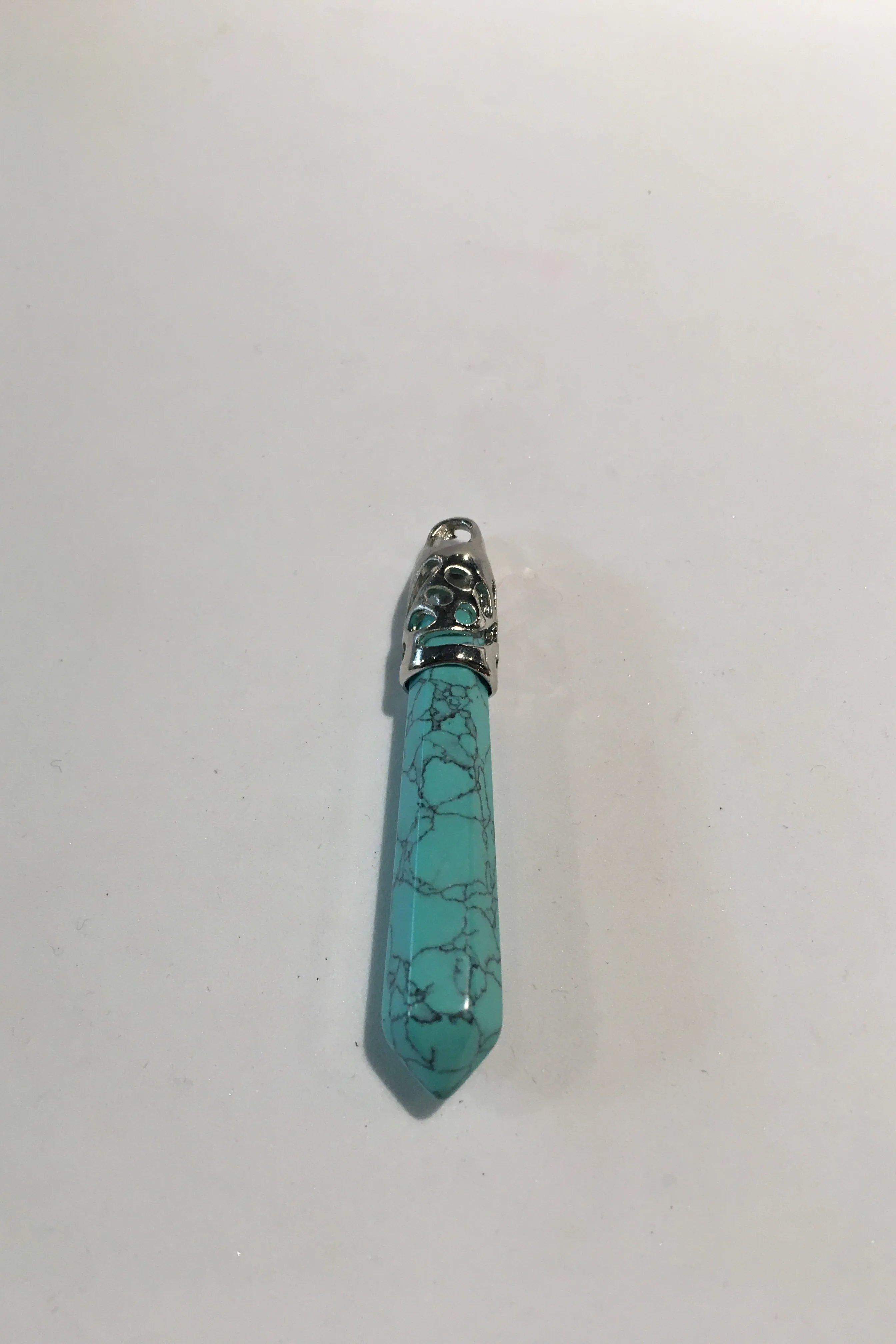 Large Crystal Point Necklace