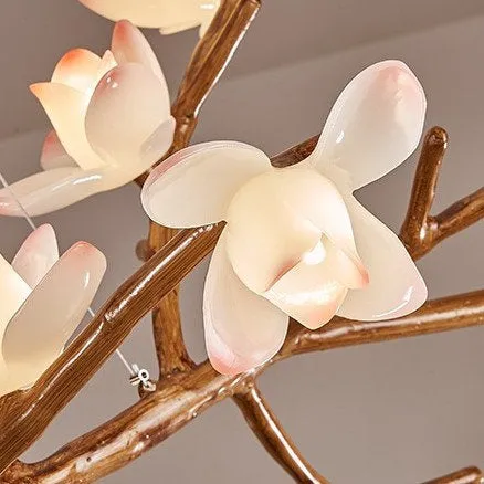 LED Lotus & Branches Design Modern Pendant Light