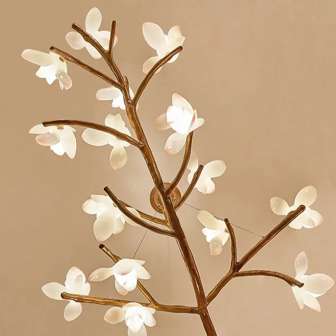 LED Lotus & Branches Design Modern Pendant Light