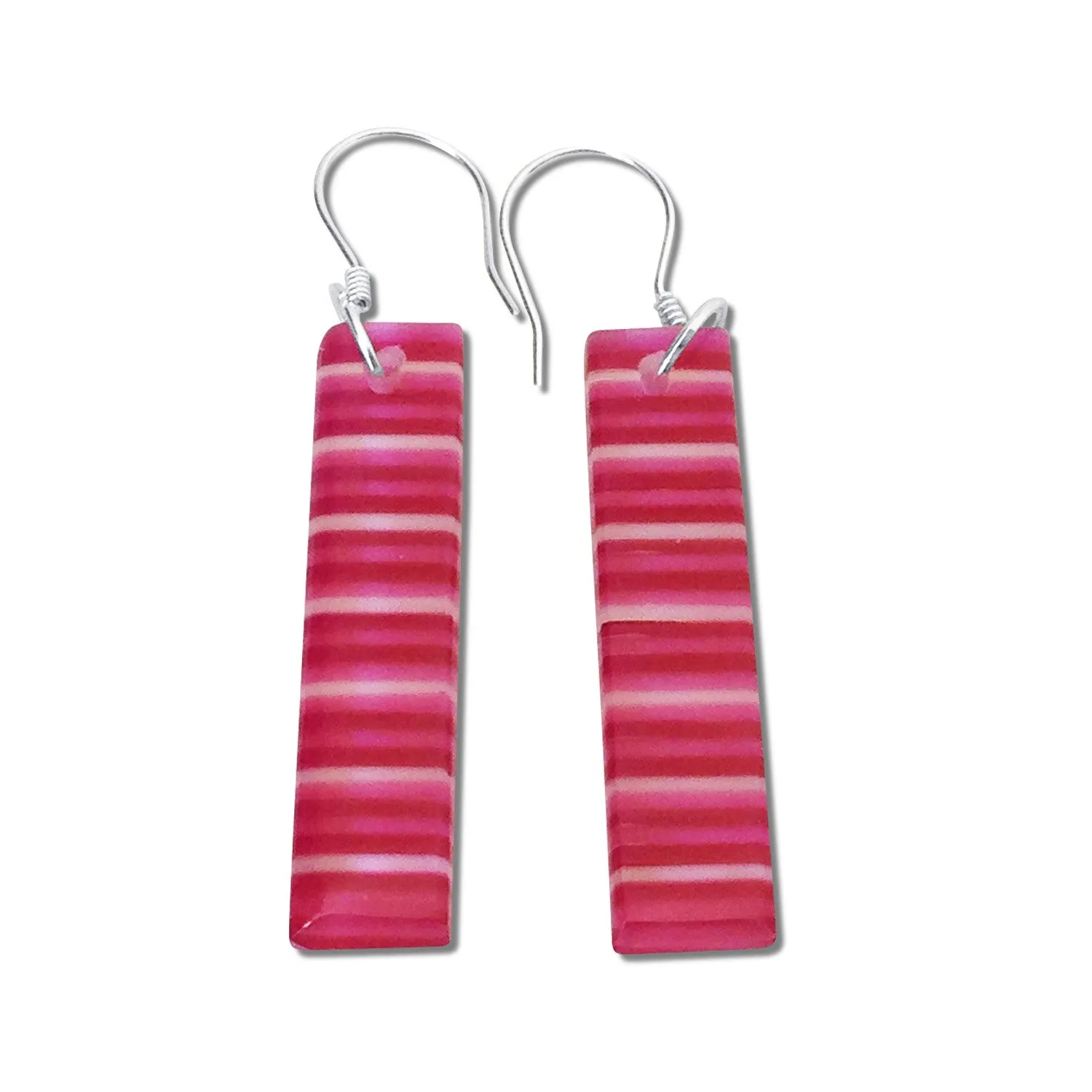 LGAN Glass Earrings - Amber