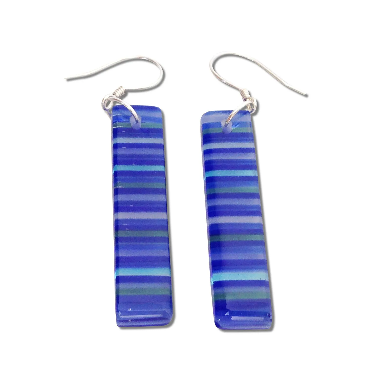 LGAN Glass Earrings - Amber