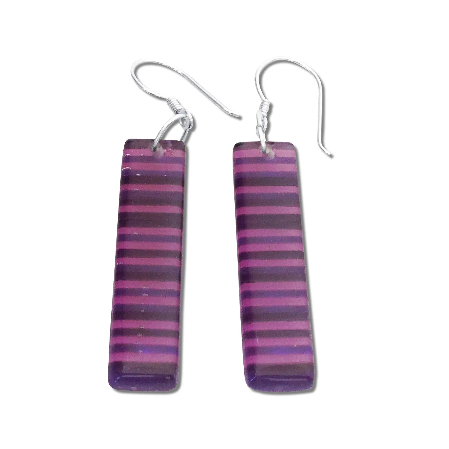 LGAN Glass Earrings - Amber