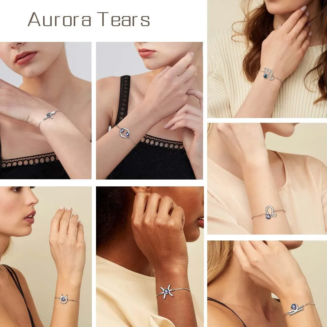 Libra Bracelet Women Girls Jewelry Birthday Gift Mystic Topaz Sterling Silver