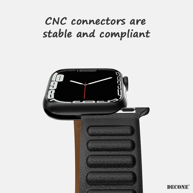 lndigo | Leather Link Magnetic Strap