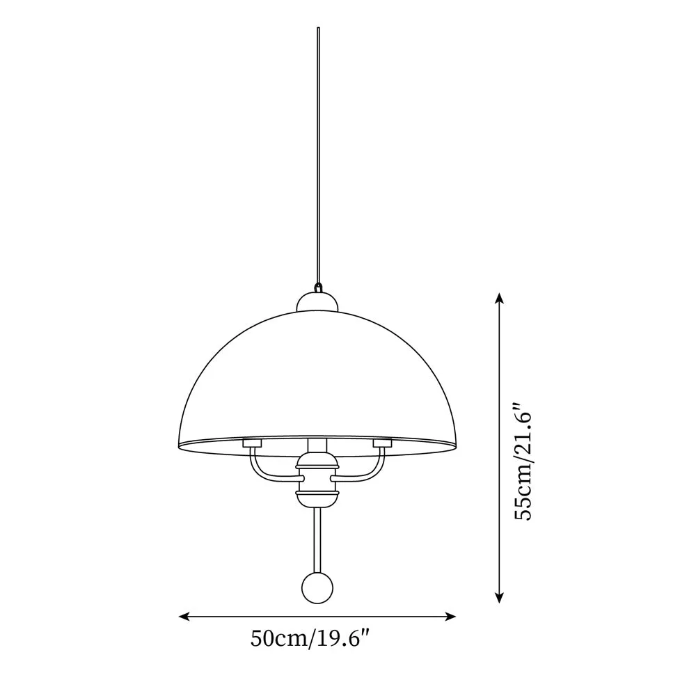 Lonzo Fabric Pendant Lamp