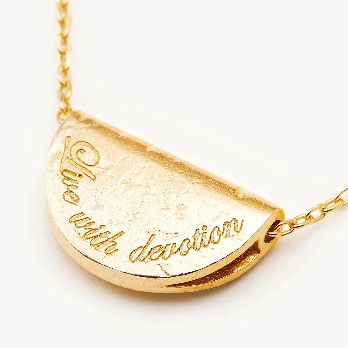 Lotus Birthstone Necklace | September