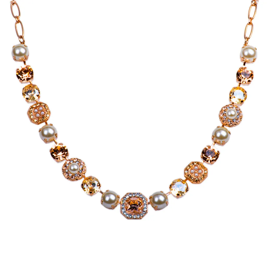 Lovable Square Cluster Necklace in "Cookie Dough" *Custom*
