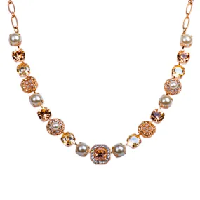 Lovable Square Cluster Necklace in "Cookie Dough" *Custom*