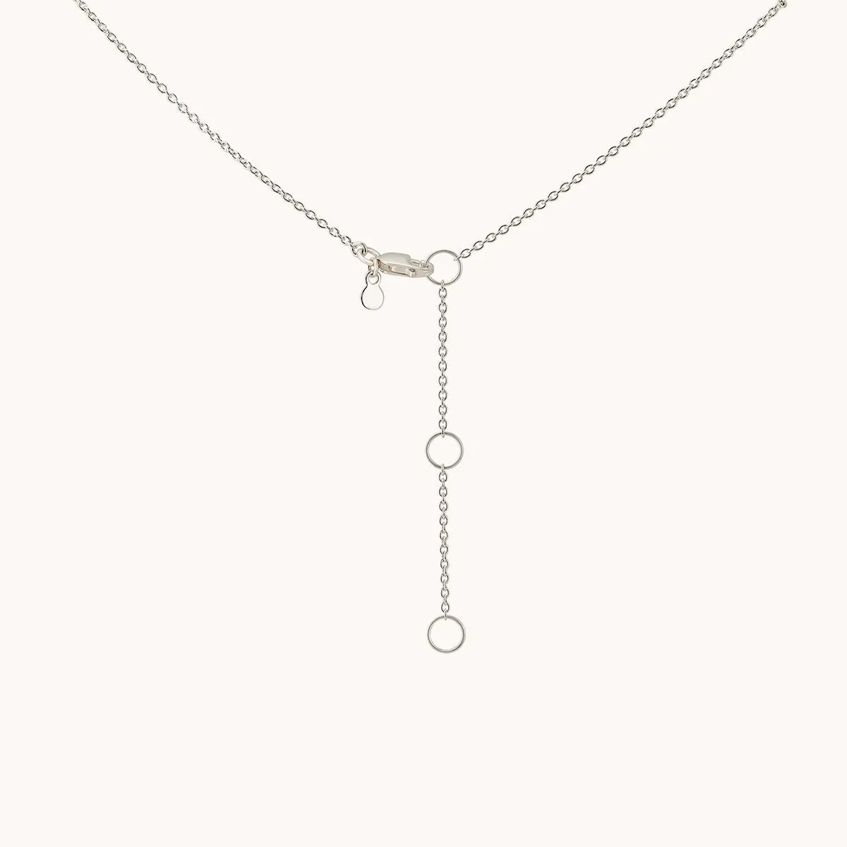 lovely necklace silver - sterling silver