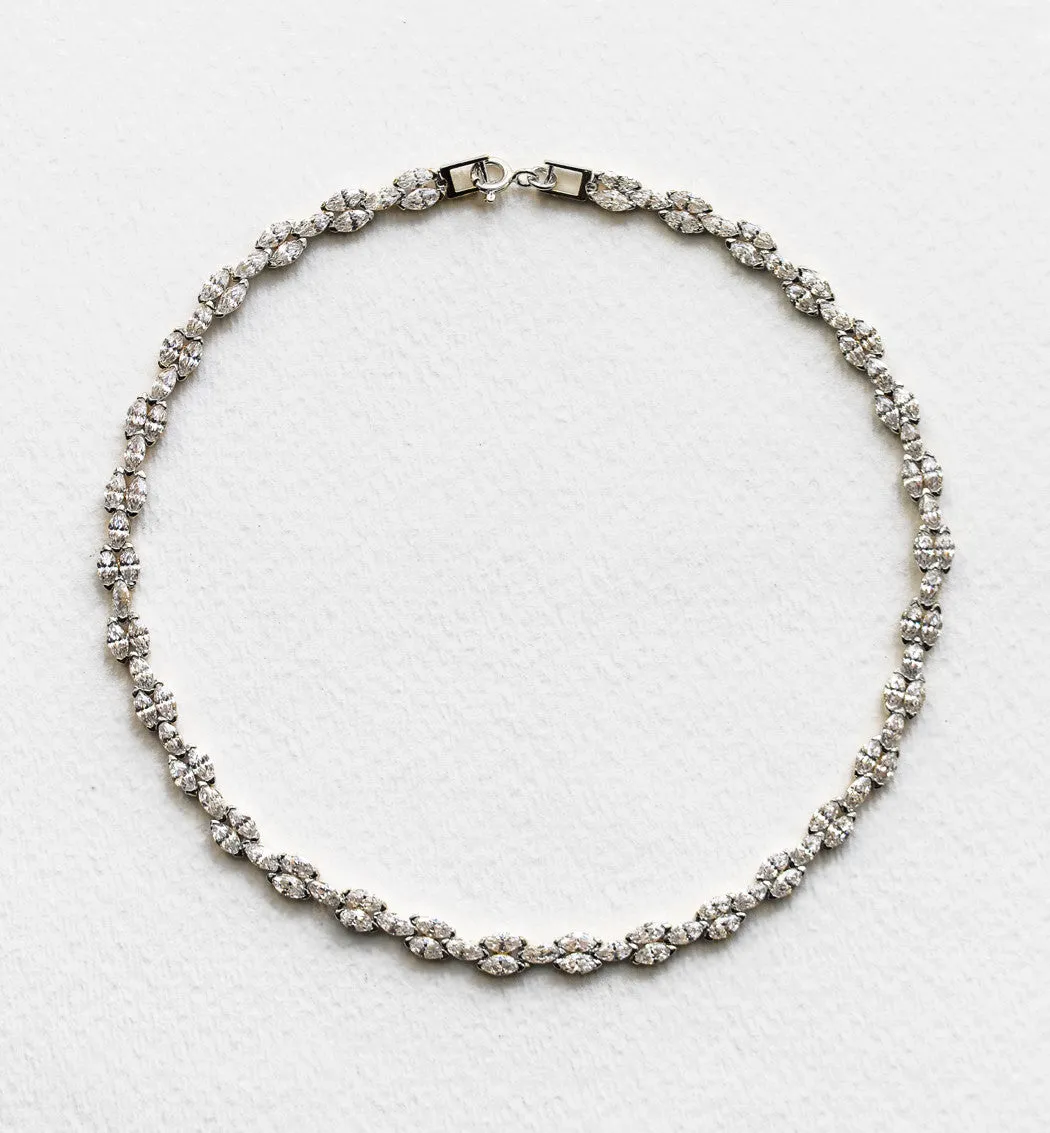 Marquise Deco Choker Necklace