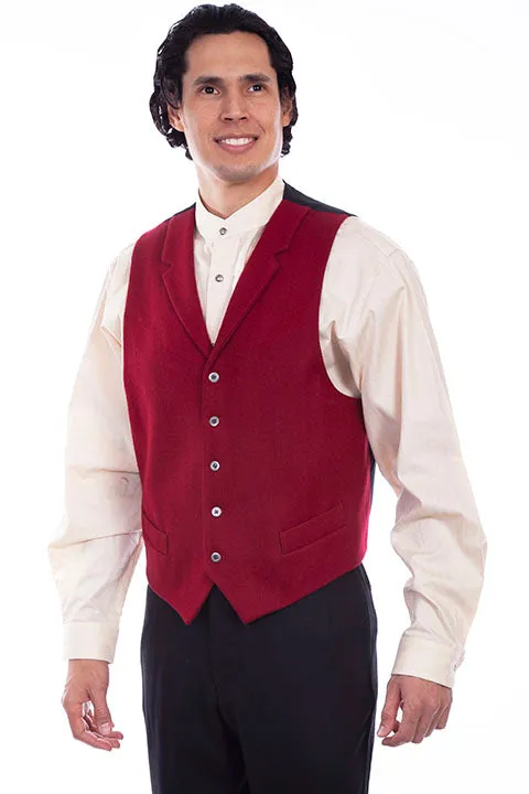 Men's Western Vest Collection: Rangewear Wool Blend