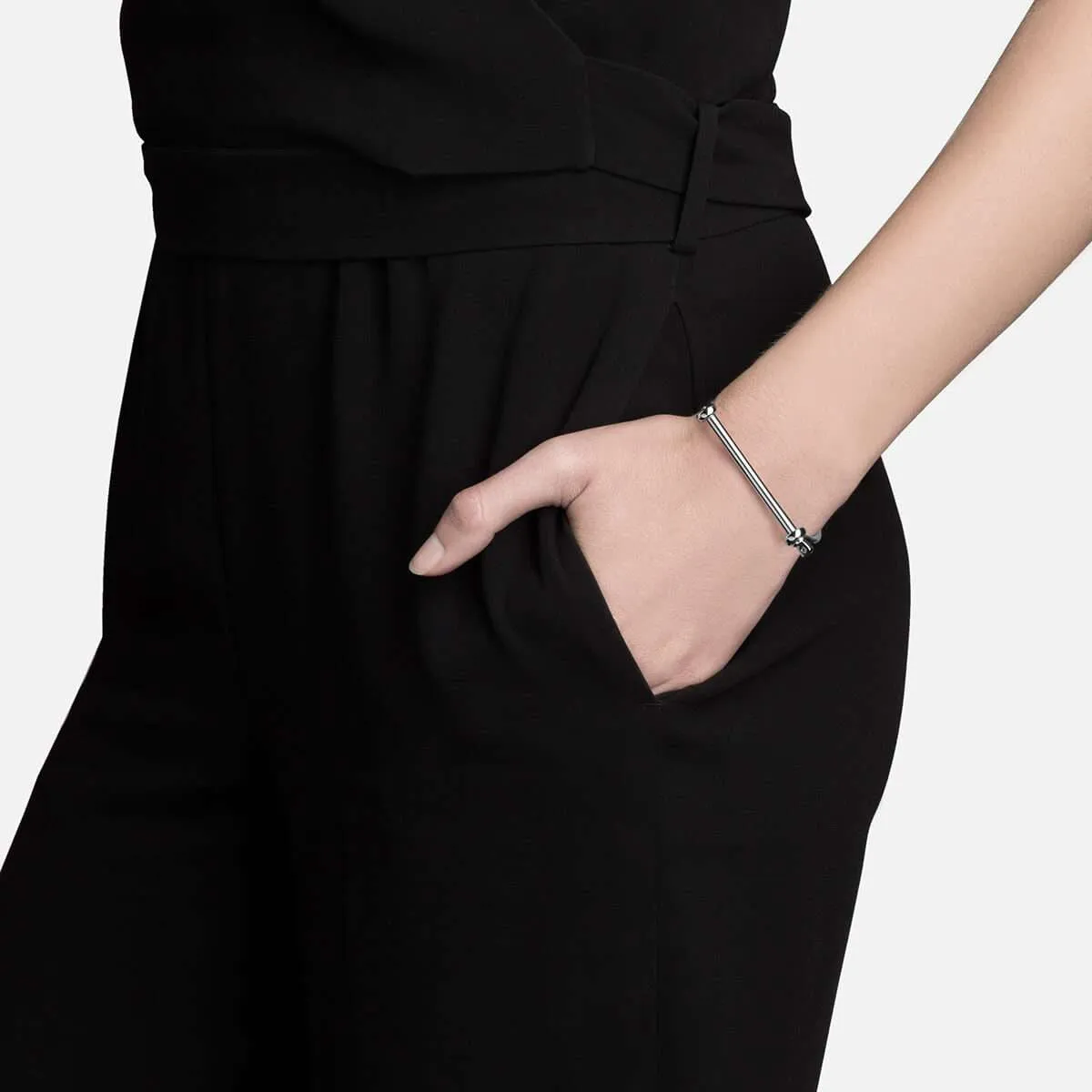Miansai - Thin Screw Cuff Sterling Silver