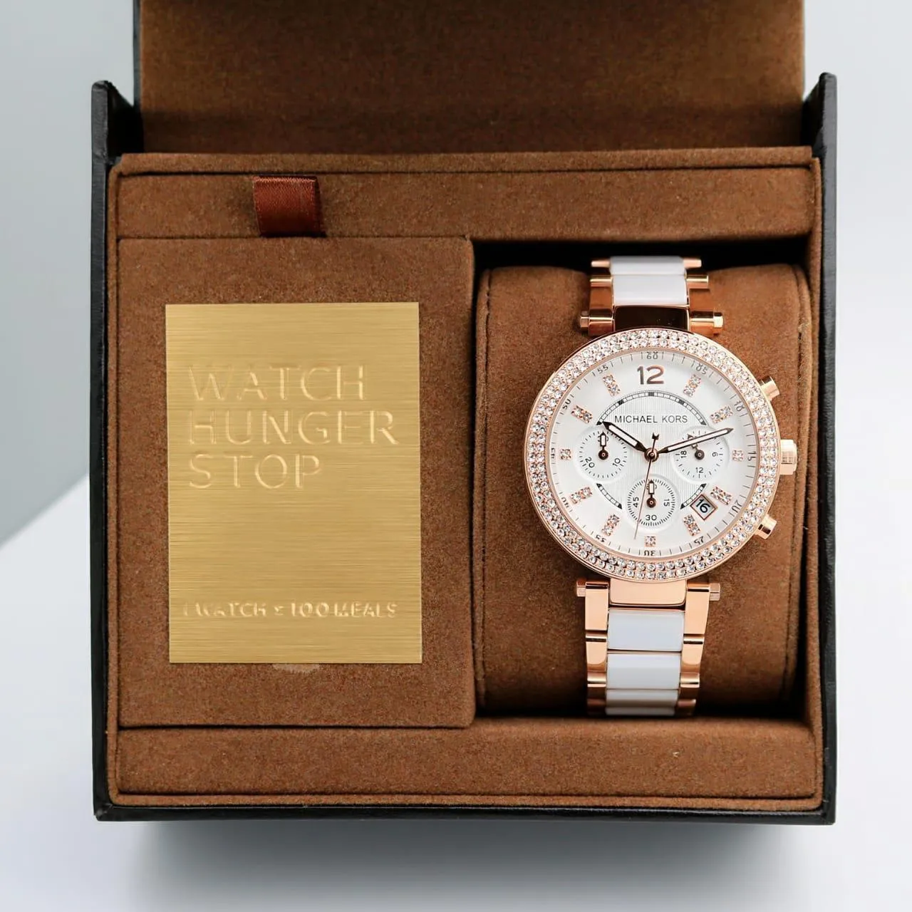 MK Parker Stylish Stainless Bracelet Watch For Women