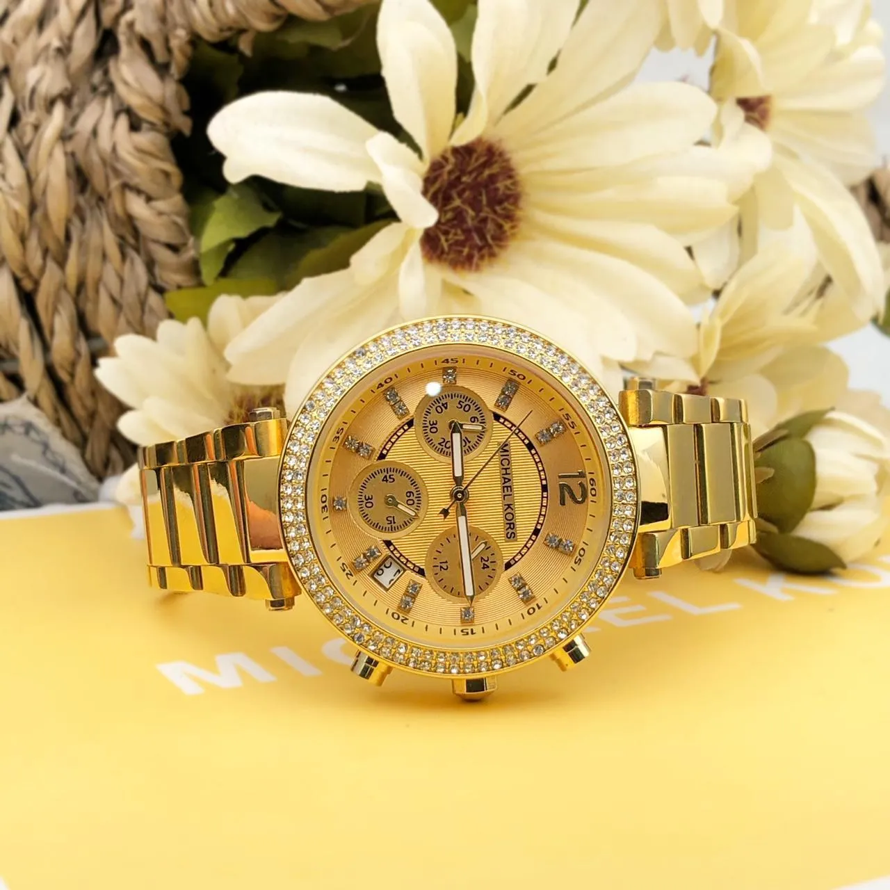 MK Parker Stylish Stainless Bracelet Watch For Women