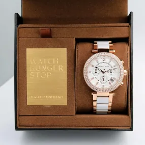 MK Parker Stylish Stainless Bracelet Watch For Women