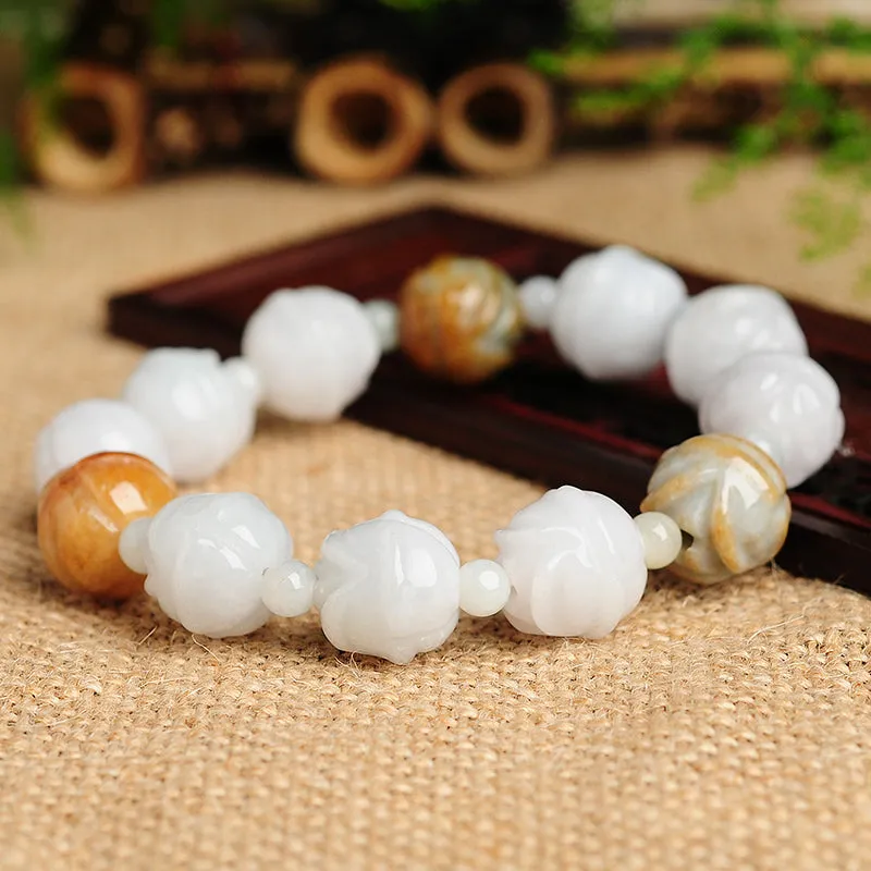 Natural Jade Bracelet Jadeite Bracelet BT134
