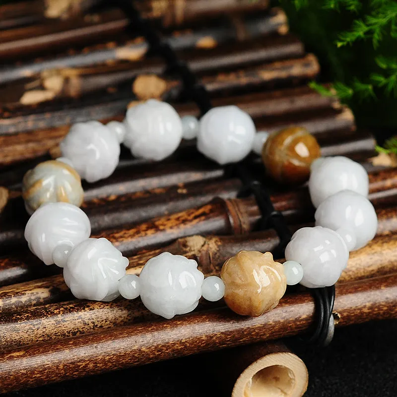 Natural Jade Bracelet Jadeite Bracelet BT134