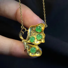 Natural Jade Necklace Jadeite Necklace NNE044