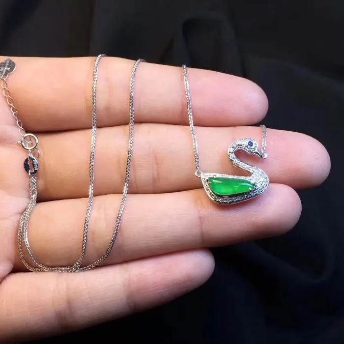 Natural Jade Necklace Jadeite Necklace NNE057