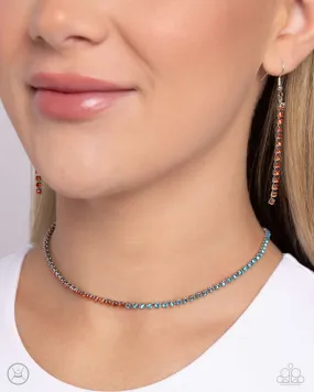 Necklaces Dedicated Duo - Orange N197