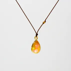 NEW! Opal Necklace with 18k Gold by Margaret Solow