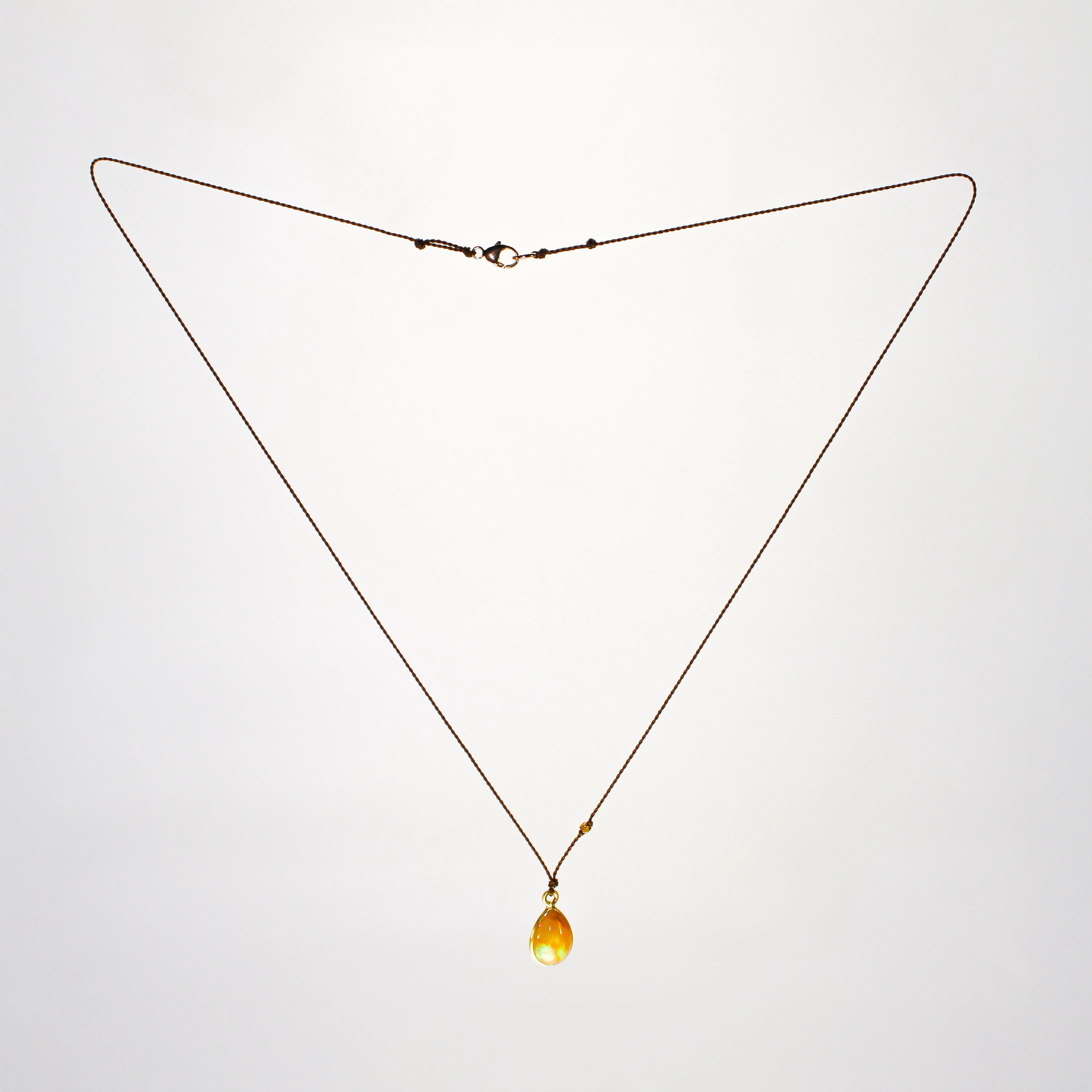 NEW! Opal Necklace with 18k Gold by Margaret Solow