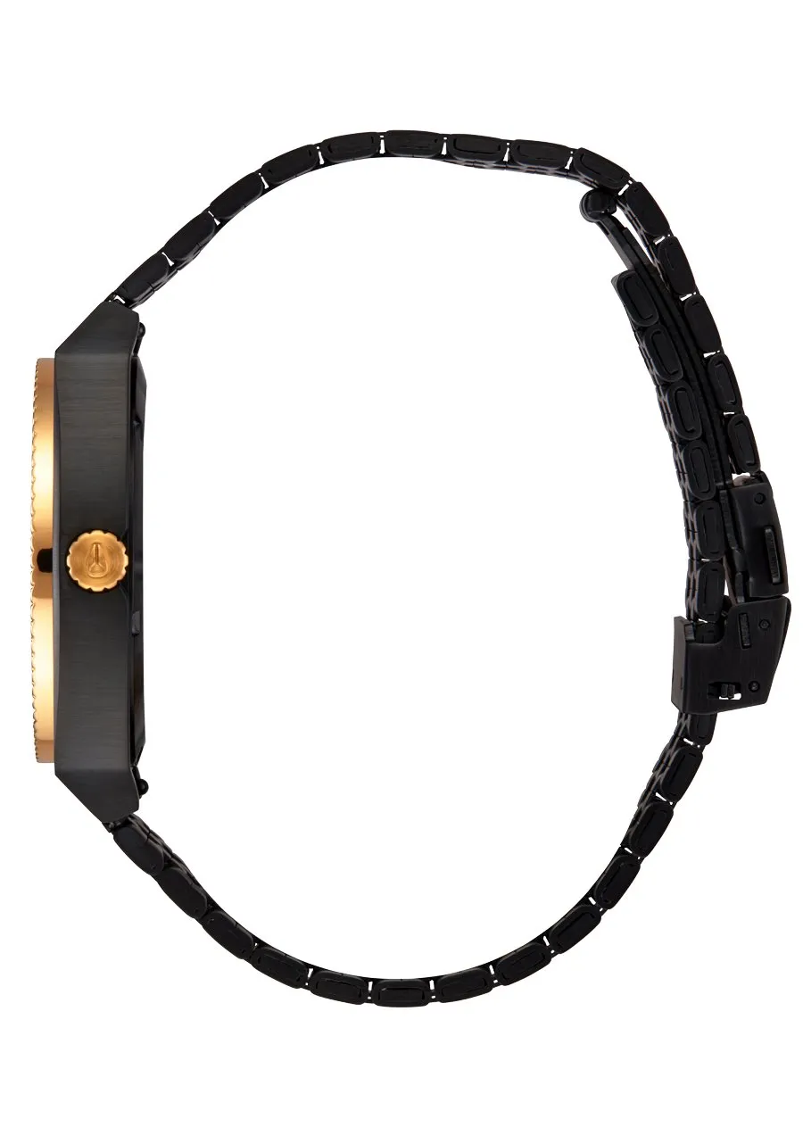 Nixon x 2PAC Time Teller Watch - Black / Gold