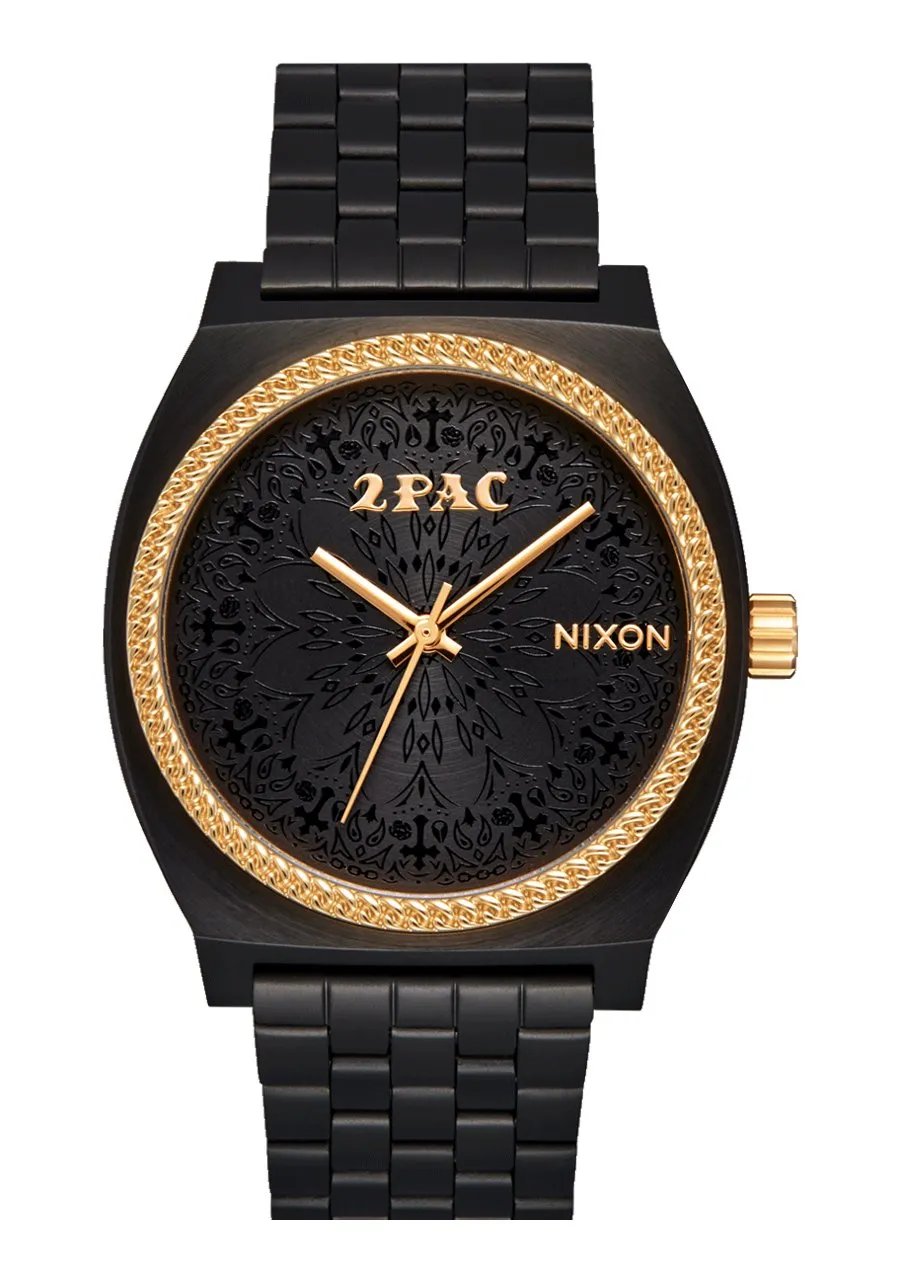 Nixon x 2PAC Time Teller Watch - Black / Gold
