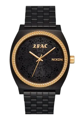 Nixon x 2PAC Time Teller Watch - Black / Gold